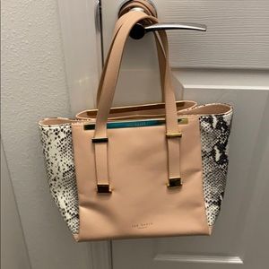 Ted baker two tone satchel bag PRISTINE condition